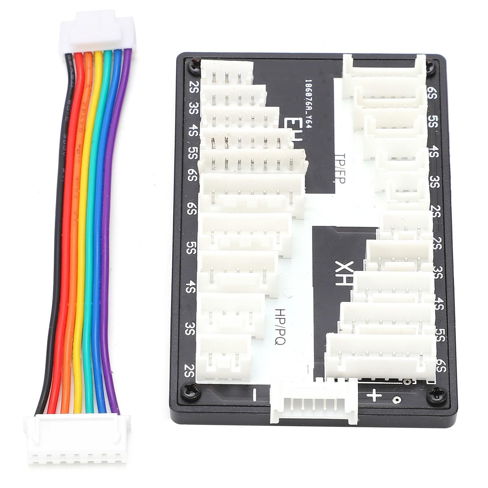 Battery Balance Charge Board Charging Plate Charger Expansion Adpater for TP/FP JST/XH HP/PQ EH різнокольоровий
Battery Balance Charge Board Charging Plate Charger Expansion Adpater for TP/FP JST/XH HP/PQ EH різнокольоровий
