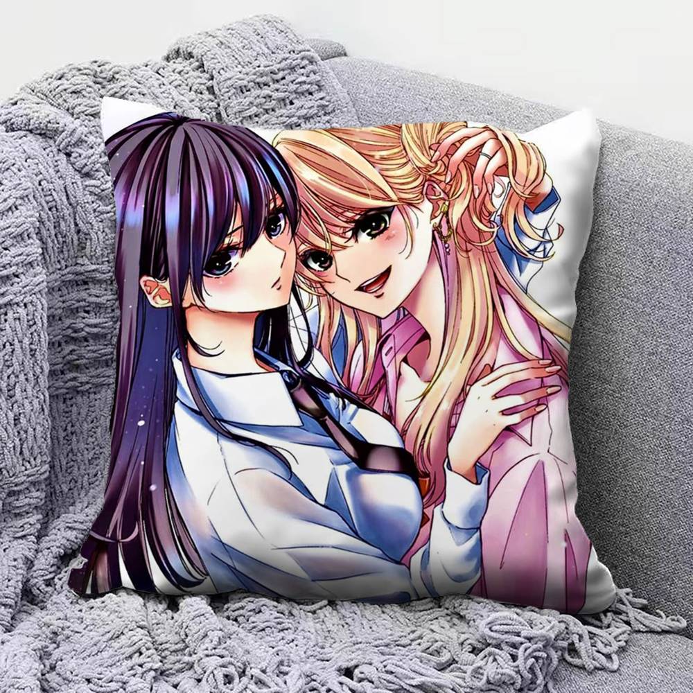 Yuzu and Mei Citrus Anime Girl Home Sofa Cushion Covers and Aecorative Custom Pillow Covers 30x30 cm
Yuzu and Mei Citrus Anime Girl Home Sofa Cushion Covers and Aecorative Custom Pillow Covers 30x30 cm