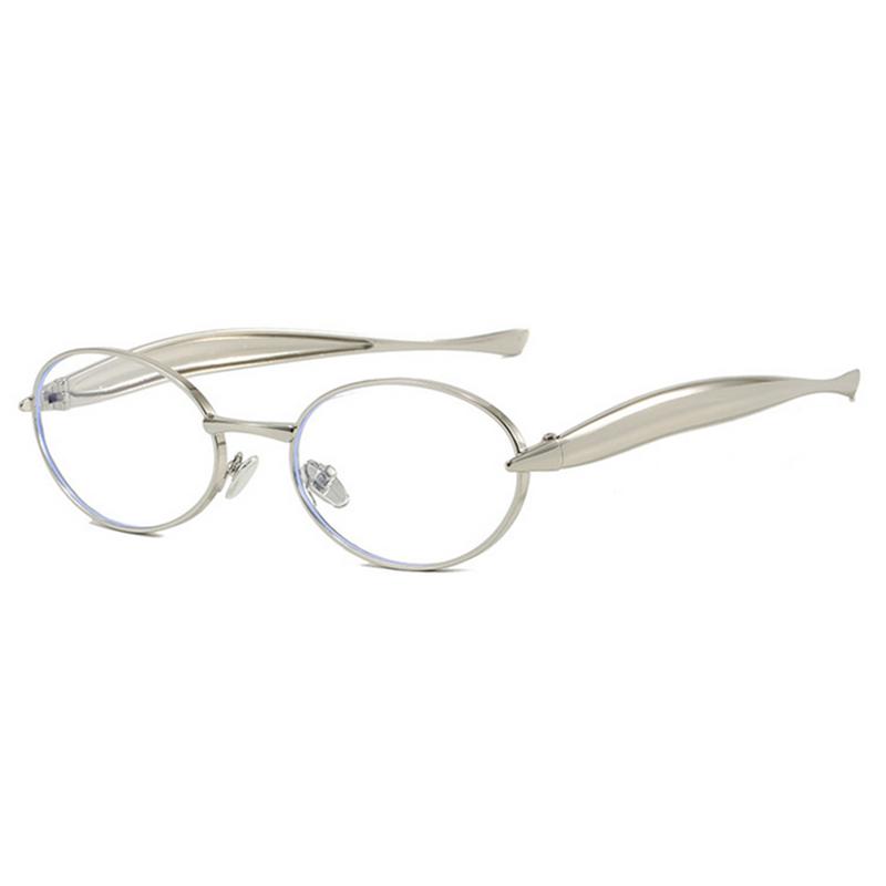 New Fashionable Oval Mini Frame Glasses Metal Personality Style Optical Eyewear Customize
New Fashionable Oval Mini Frame Glasses Metal Personality Style Optical Eyewear Customize