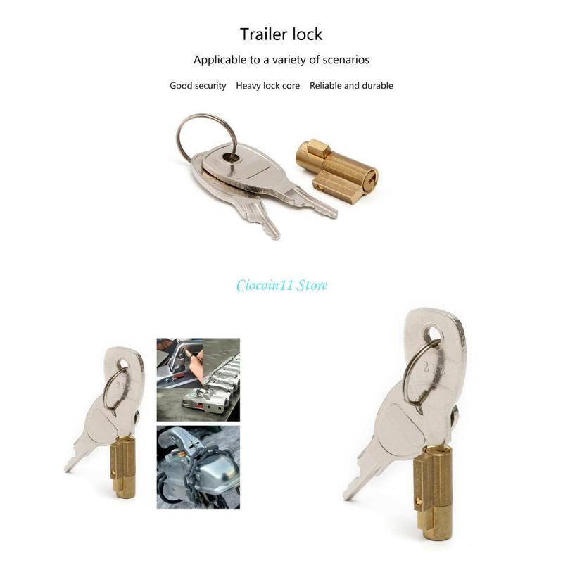 Y1UB Anti-theft Trailer Coupling Hitch Lock with Key for Dresser Lock CaravansRVs Car
Y1UB Anti-theft Trailer Coupling Hitch Lock with Key for Dresser Lock CaravansRVs Car
