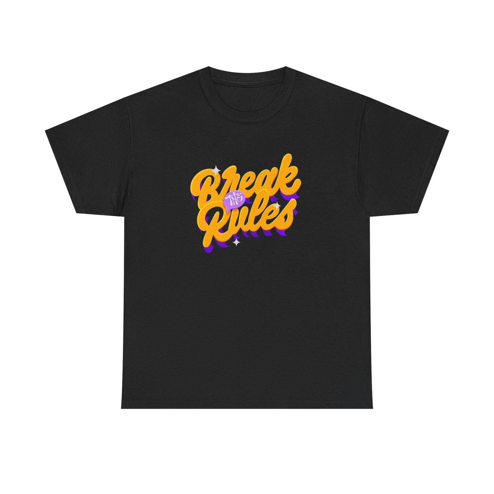 Break The Rules Graphic T-Shirt Brand New Unisex Heavy Cotton Tee S
Break The Rules Graphic T-Shirt Brand New Unisex Heavy Cotton Tee S