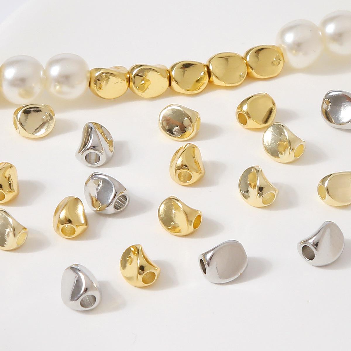 14K Gold Filled Spiral Twisted Beads with Large Hole and Smooth Finish for DIY Jewelry 14K Gold Plated (200 pcs/bag)
14K Gold Filled Spiral Twisted Beads with Large Hole and Smooth Finish for DIY Jewelry 14K Gold Plated (200 pcs/bag)