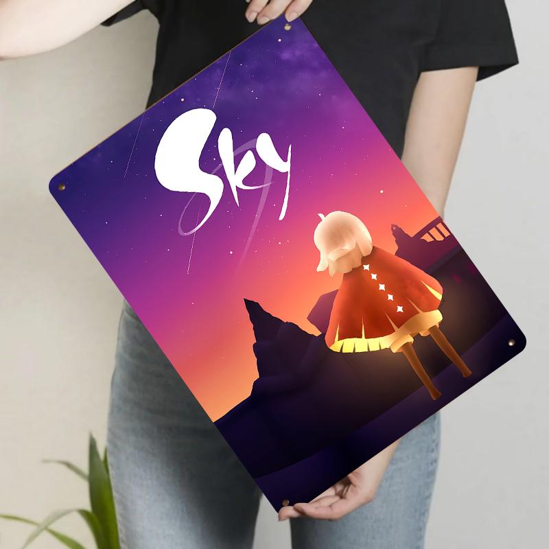 Sky Children of the Light Custom Metal Wall Art Cartoon Character Starry Sky Landscape Home Decor Hanging Painting 20x30cm(7.8x11.8inch)
Sky Children of the Light Custom Metal Wall Art Cartoon Character Starry Sky Landscape Home Decor Hanging Painting 20x30cm(7.8x11.8inch)