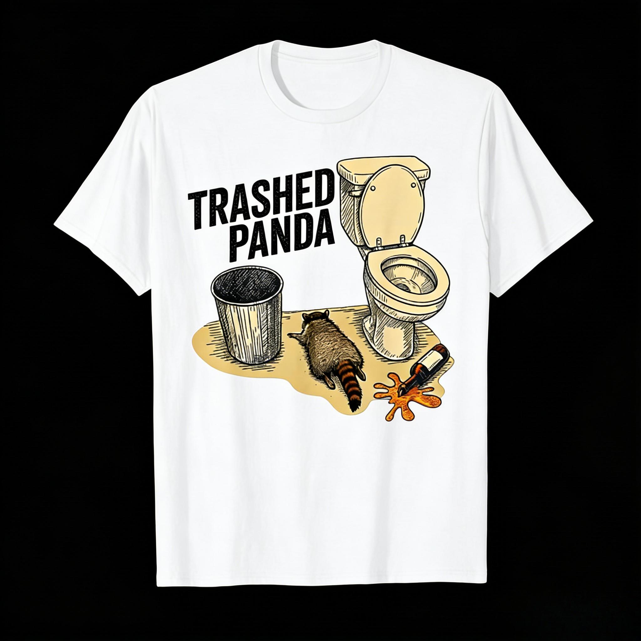 Trashed Panda Funny Drunk Racoon Humor Raccoon Meme Tshirt for Men Women 100 Cotton T Shirts Short Sleeve Tops S
Trashed Panda Funny Drunk Racoon Humor Raccoon Meme Tshirt for Men Women 100 Cotton T Shirts Short Sleeve Tops S