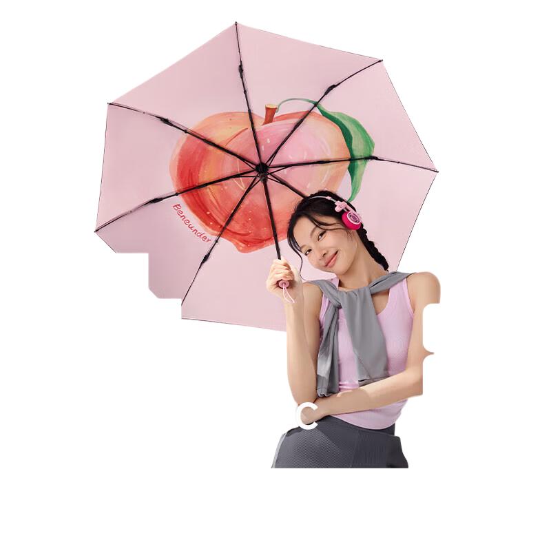 Jiaoxia UV Protection Three-Fold Sun/Rain Umbrella
Jiaoxia UV Protection Three-Fold Sun/Rain Umbrella