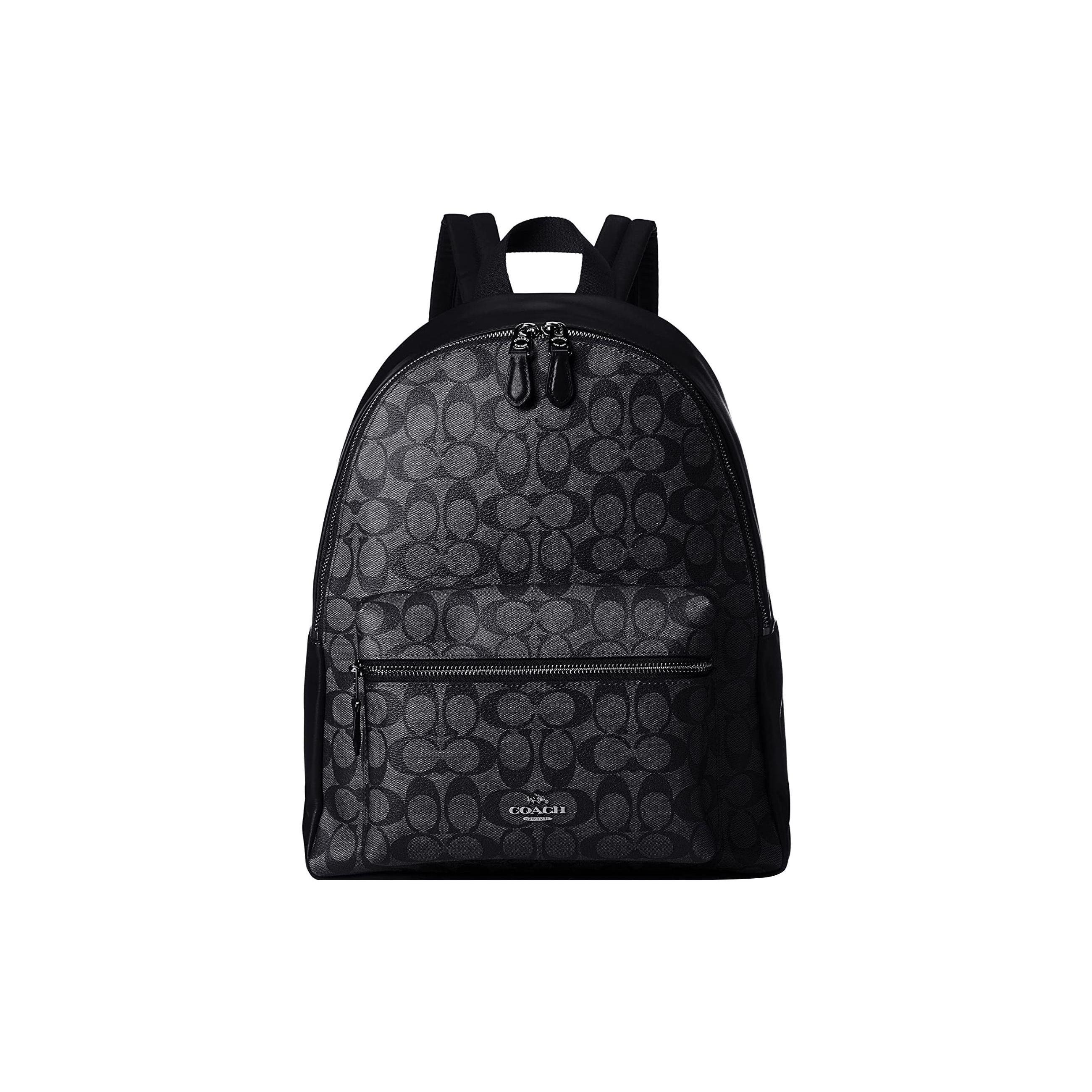 Coach Charlie 30 Fashion Casual Monogram Canvas And Calfskin Backpack Unisex Backpack Black 58314-SVDK6 Basic Set (Bag+Dust Bag)
Coach Charlie 30 Fashion Casual Monogram Canvas And Calfskin Backpack Unisex Backpack Black 58314-SVDK6 Basic Set (Bag+Dust Bag)