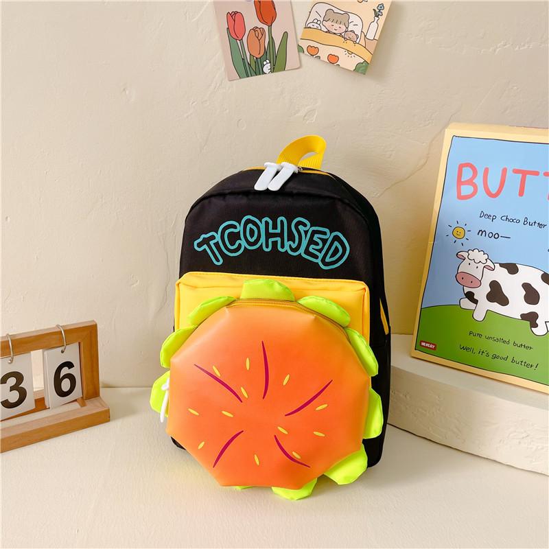 Adorable Hamburger Shaped Backpack Cute Nylon School Bag For Toddlers And Kids
Adorable Hamburger Shaped Backpack Cute Nylon School Bag For Toddlers And Kids