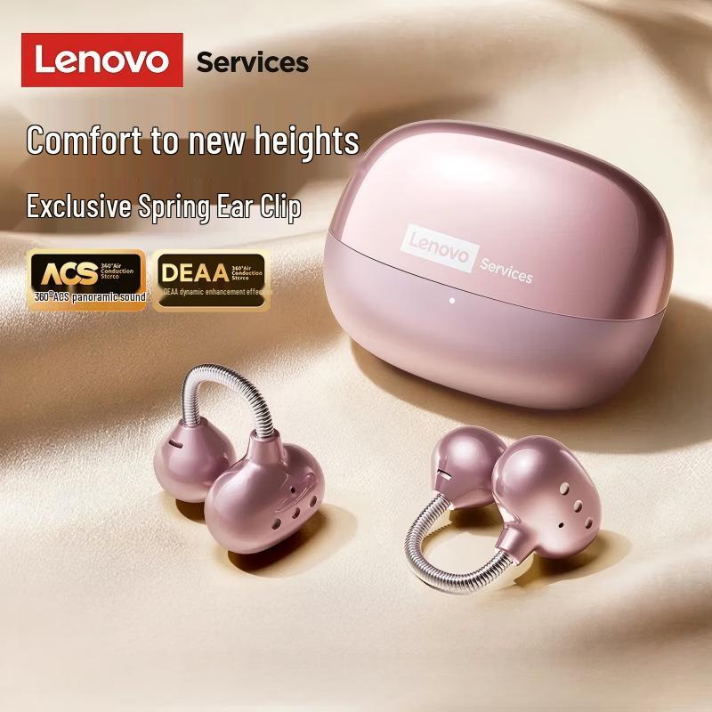 Lenovo LES120 Open-Ear Noise-Cancelling Gaming Bluetooth Headphones
Lenovo LES120 Open-Ear Noise-Cancelling Gaming Bluetooth Headphones