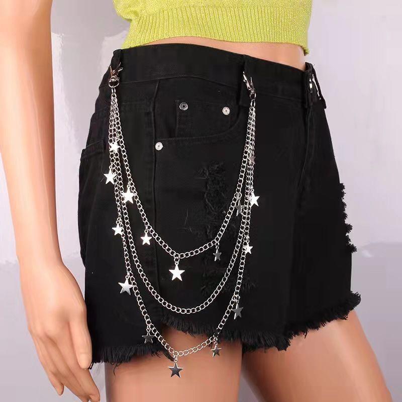 Men S And Women S Trousers, Waist Chain Decorative Belt Accessories, Punk Chain Chain Jk Street Hip Hop
Men S And Women S Trousers, Waist Chain Decorative Belt Accessories, Punk Chain Chain Jk Street Hip Hop