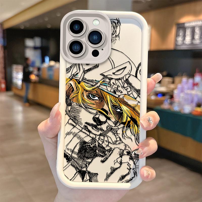 Чохол для телефону Steel Ball Run Для iPhone 16 e 15 14 13 12 11 Pro Max XS X XR Plus Mini SE Gyro Zeppeli Дивовижна пригода ДжоДжо iPhone 13
Чохол для телефону Steel Ball Run Для iPhone 16 e 15 14 13 12 11 Pro Max XS X XR Plus Mini SE Gyro Zeppeli Дивовижна пригода ДжоДжо iPhone 13