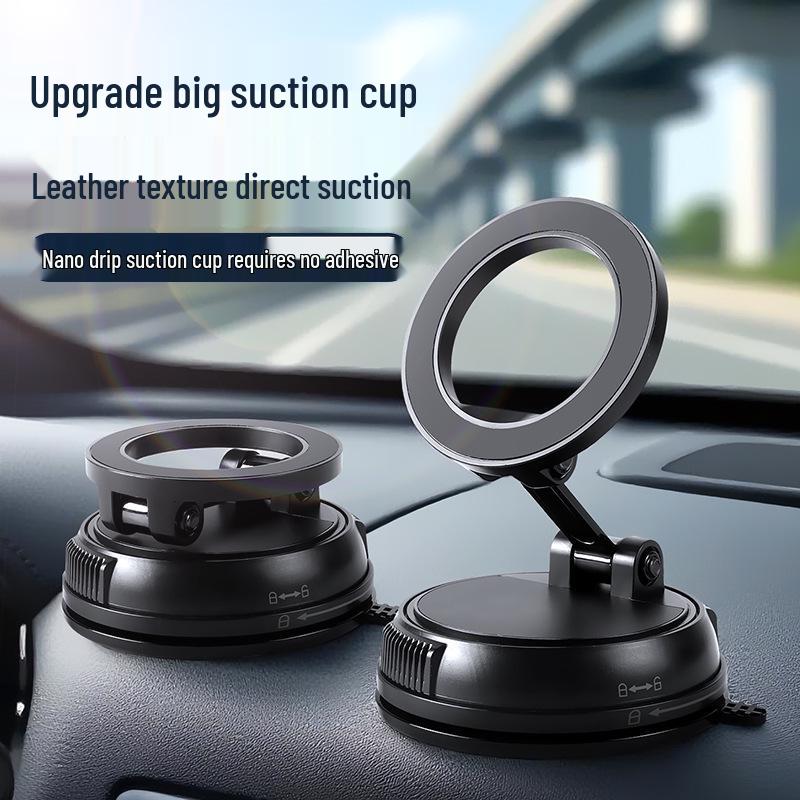 Universal Magnetic Car Phone Holder with Strong Suction, Rotating & Folding Design for Multi-functional Navigation Standard
Universal Magnetic Car Phone Holder with Strong Suction, Rotating & Folding Design for Multi-functional Navigation Standard