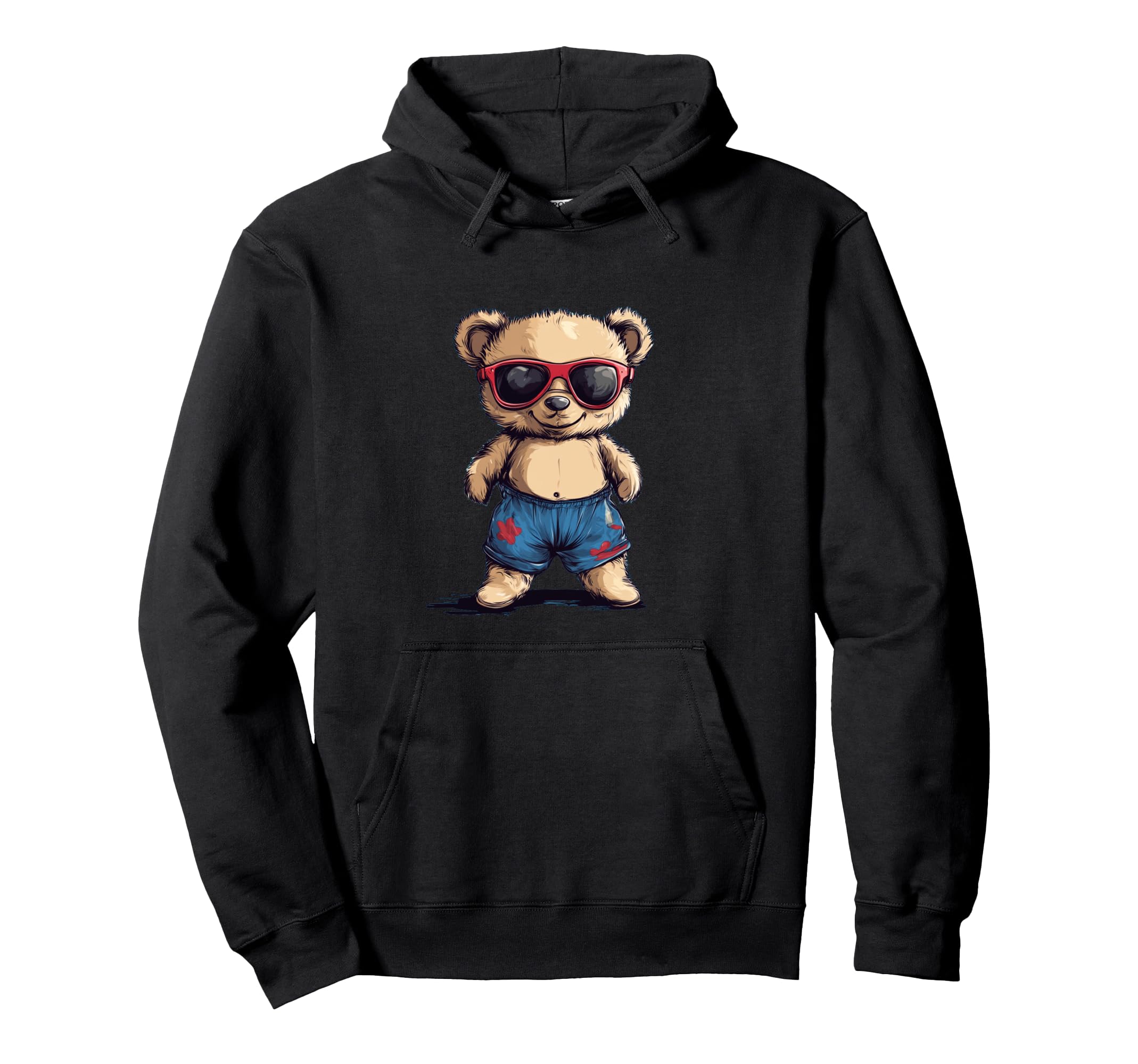 Праздничная толстовка с капюшоном Teddy Bear с солнцезащитными очками и шортами для плавания чёрный
Праздничная толстовка с капюшоном Teddy Bear с солнцезащитными очками и шортами для плавания чёрный
