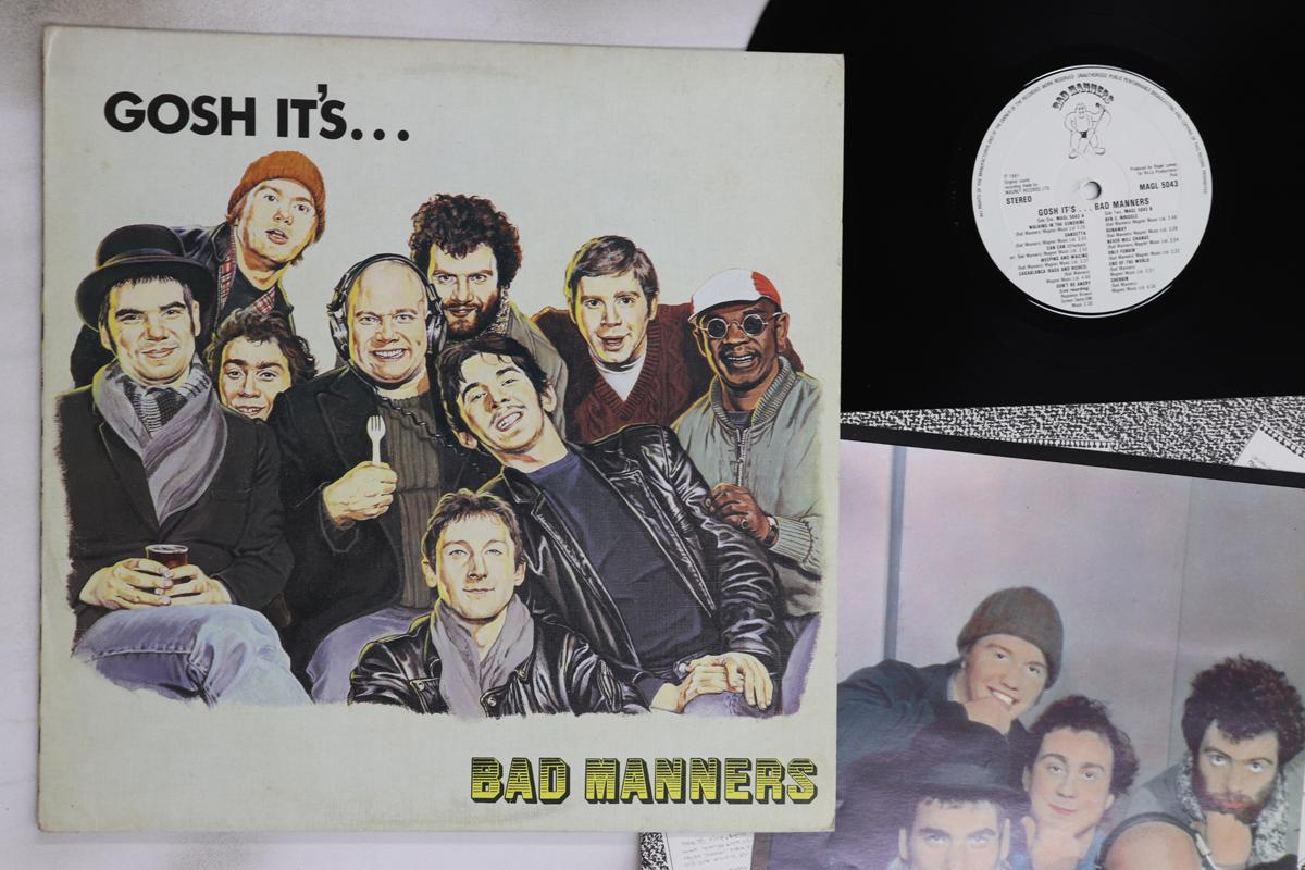 LP Record BAD MANNERS - Gosh It s... MAGL5043 MAGNET 1981 UK Rock Used
LP Record BAD MANNERS - Gosh It s... MAGL5043 MAGNET 1981 UK Rock Used