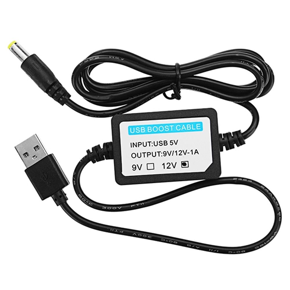 Power Supply Cable 1A DC 5V To 12V USB Boost Line Boost Adapter Cable Step Up Module Converter
Power Supply Cable 1A DC 5V To 12V USB Boost Line Boost Adapter Cable Step Up Module Converter