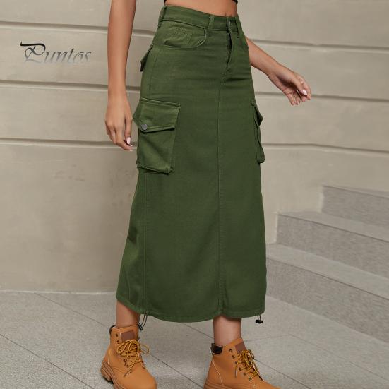 Невыцветающая полуюбка длиной до икры на молнии, длинная полуюбка трапециевидной формы миди, уличная одежда 2XL армия зеленый
Невыцветающая полуюбка длиной до икры на молнии, длинная полуюбка трапециевидной формы миди, уличная одежда 2XL армия зеленый