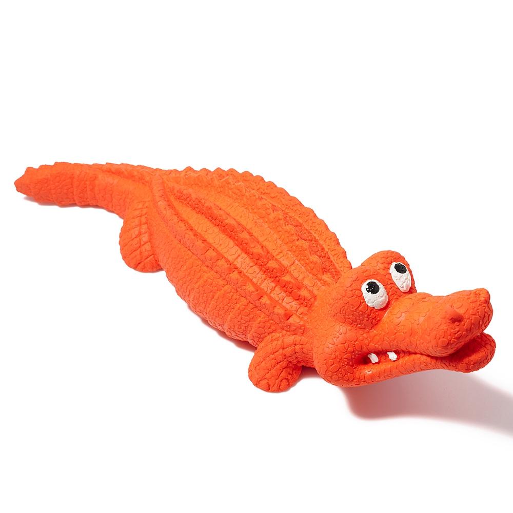 Crocodile Shape Natural Rubber Squeaky Pet Teeth Massage Toy Dog Chewing Bite Playing Sound Toy Type A
Crocodile Shape Natural Rubber Squeaky Pet Teeth Massage Toy Dog Chewing Bite Playing Sound Toy Type A