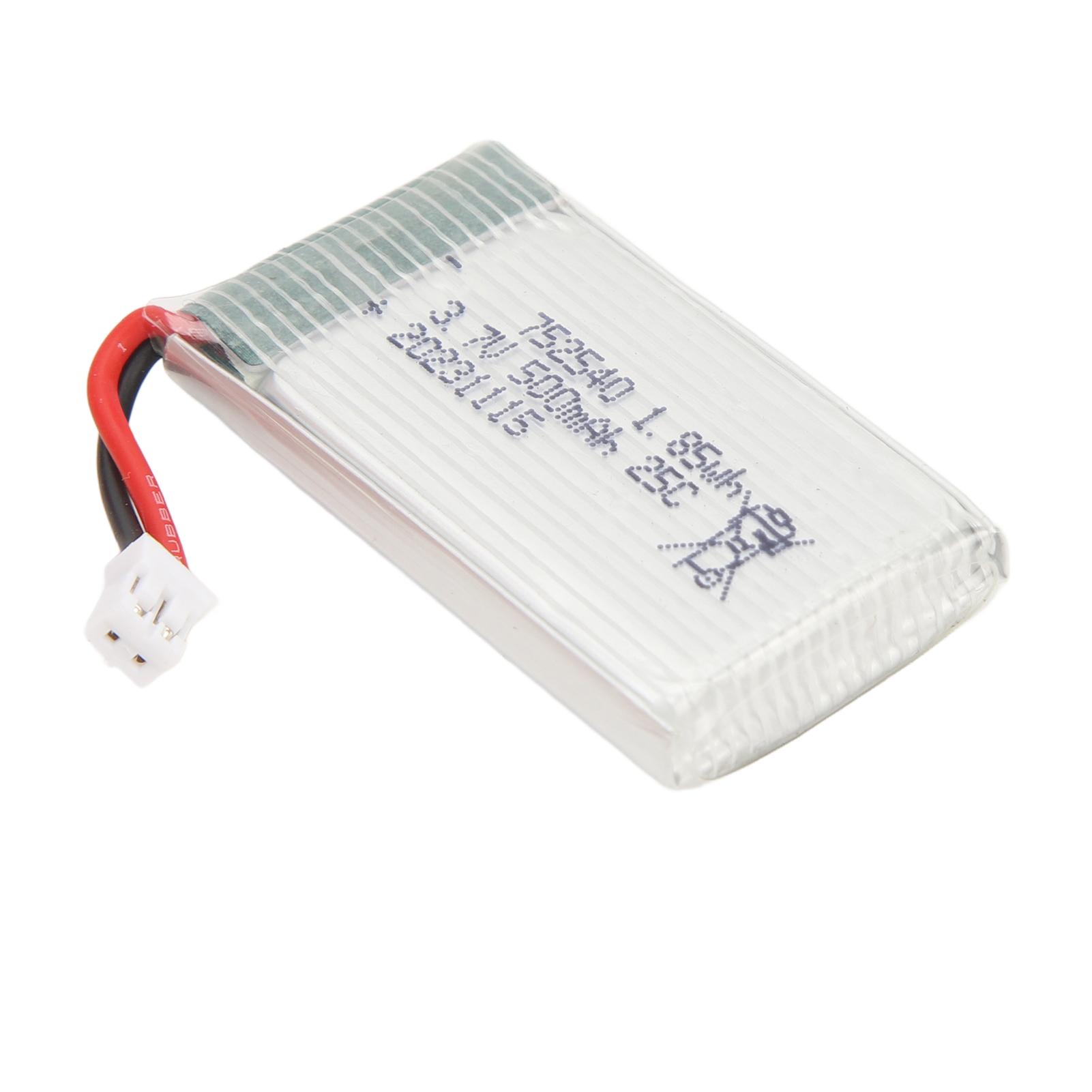 3.7V 500mAh Battery with PH2.0 Plug Lipo 25C Overcharge Short Circuit Protection Powerful RC Drone Battery for X5C Quadcopter
3.7V 500mAh Battery with PH2.0 Plug Lipo 25C Overcharge Short Circuit Protection Powerful RC Drone Battery for X5C Quadcopter