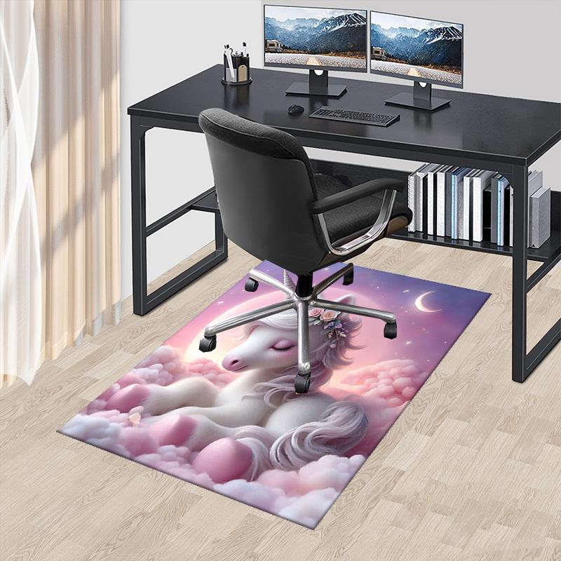 1pc Unicorn Fantasy Office Chair Mat - Anime Cartoon Design, Non-Slip Carpet for Home Decor, Suitable for All Seasons, Perfect Gift for Holidays.H059 60cm by 90cm
1pc Unicorn Fantasy Office Chair Mat - Anime Cartoon Design, Non-Slip Carpet for Home Decor, Suitable for All Seasons, Perfect Gift for Holidays.H059 60cm by 90cm