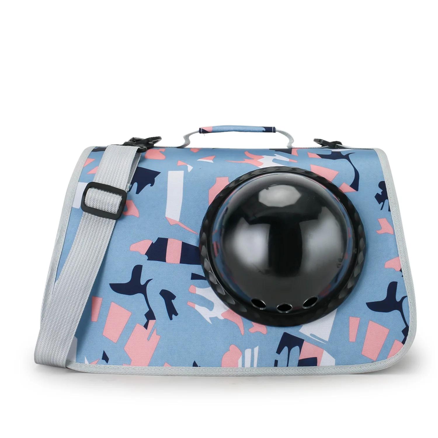 Foldable Cat Bag Handheld Breathable Pet Crossbody Space Capsule Transparent Pet Bag Outdoor Bag Portable Kitten Backpack темно-синього кольору
Foldable Cat Bag Handheld Breathable Pet Crossbody Space Capsule Transparent Pet Bag Outdoor Bag Portable Kitten Backpack темно-синього кольору