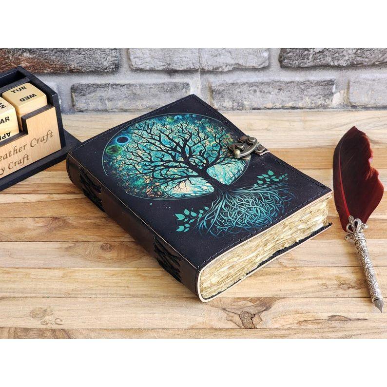 Кожаный журнал с принтом Древо Жизни - Блокнот! Блокнот А5 ! Книга Теней ! Кожаный Гримуар! Книга рецептов! Подарок на день рождения для него 7 x 5 in
Кожаный журнал с принтом Древо Жизни - Блокнот! Блокнот А5 ! Книга Теней ! Кожаный Гримуар! Книга рецептов! Подарок на день рождения для него 7 x 5 in