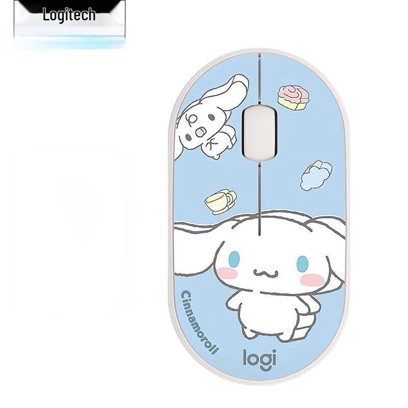 Logitech PEBBLE M350 Dual-Mode Silent Wireless Mouse - Building Block Cinnamoroll
Logitech PEBBLE M350 Dual-Mode Silent Wireless Mouse - Building Block Cinnamoroll