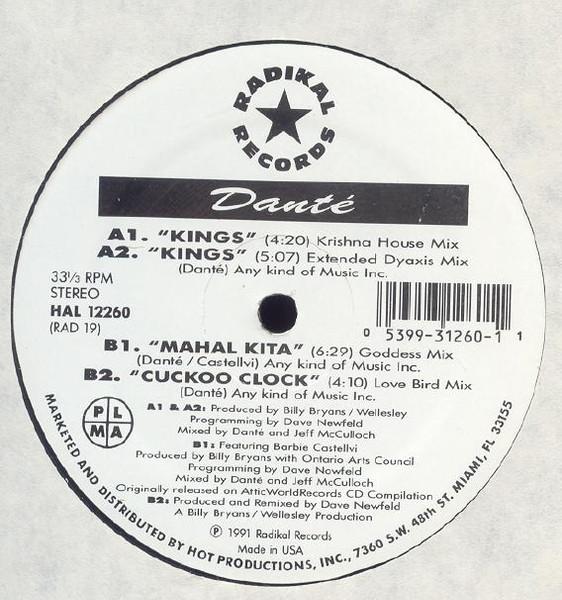Виниловая пластинка DANTE Kings HAL12260 Radikal Records 1991 США Танцевальная Электроника Б/у
Виниловая пластинка DANTE Kings HAL12260 Radikal Records 1991 США Танцевальная Электроника Б/у