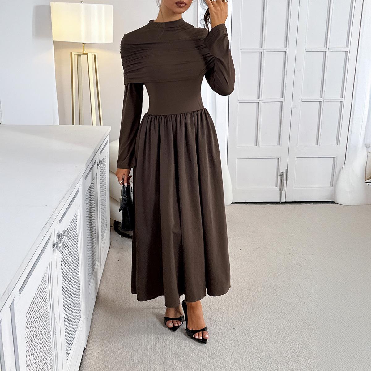 European & American Style Women s Spring/Summer 2026 Evening Slim Pleated Long Sleeve Two-piece Dress XL коричневый
European & American Style Women s Spring/Summer 2026 Evening Slim Pleated Long Sleeve Two-piece Dress XL коричневый