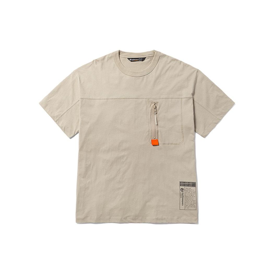 Timberland Solid Color Front Zipper Letter Pattern Round Neck Loose Short Sleeve T-Shirt Unisex Tops Sand A61AN-CY2 XXL
Timberland Solid Color Front Zipper Letter Pattern Round Neck Loose Short Sleeve T-Shirt Unisex Tops Sand A61AN-CY2 XXL