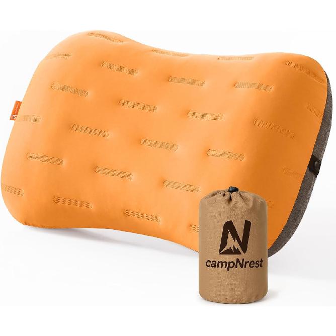 Inflatable Camping Pillow - Ultralight Compact Air Pillow For Travel, Backpacking & Hiking - Ergonomic Neck & Lumbar Support - Portable Inflatable помаранчевий
Inflatable Camping Pillow - Ultralight Compact Air Pillow For Travel, Backpacking & Hiking - Ergonomic Neck & Lumbar Support - Portable Inflatable помаранчевий