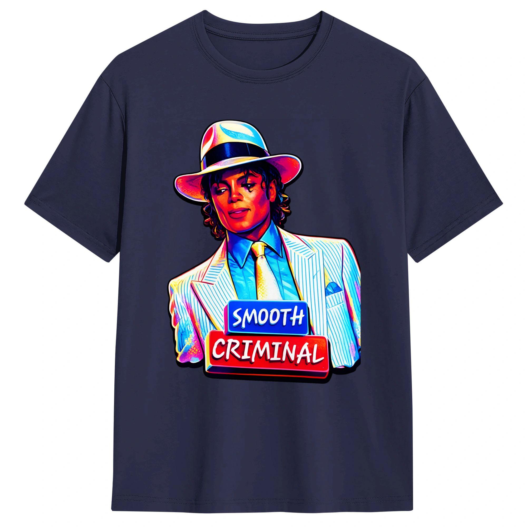 MMichael JJackson Smooth Criminal Moonwalker Cotton TShirt For Unisex Summer Vintage T Shirts Harajuku Tees Plus Size Clothes 4XL
MMichael JJackson Smooth Criminal Moonwalker Cotton TShirt For Unisex Summer Vintage T Shirts Harajuku Tees Plus Size Clothes 4XL