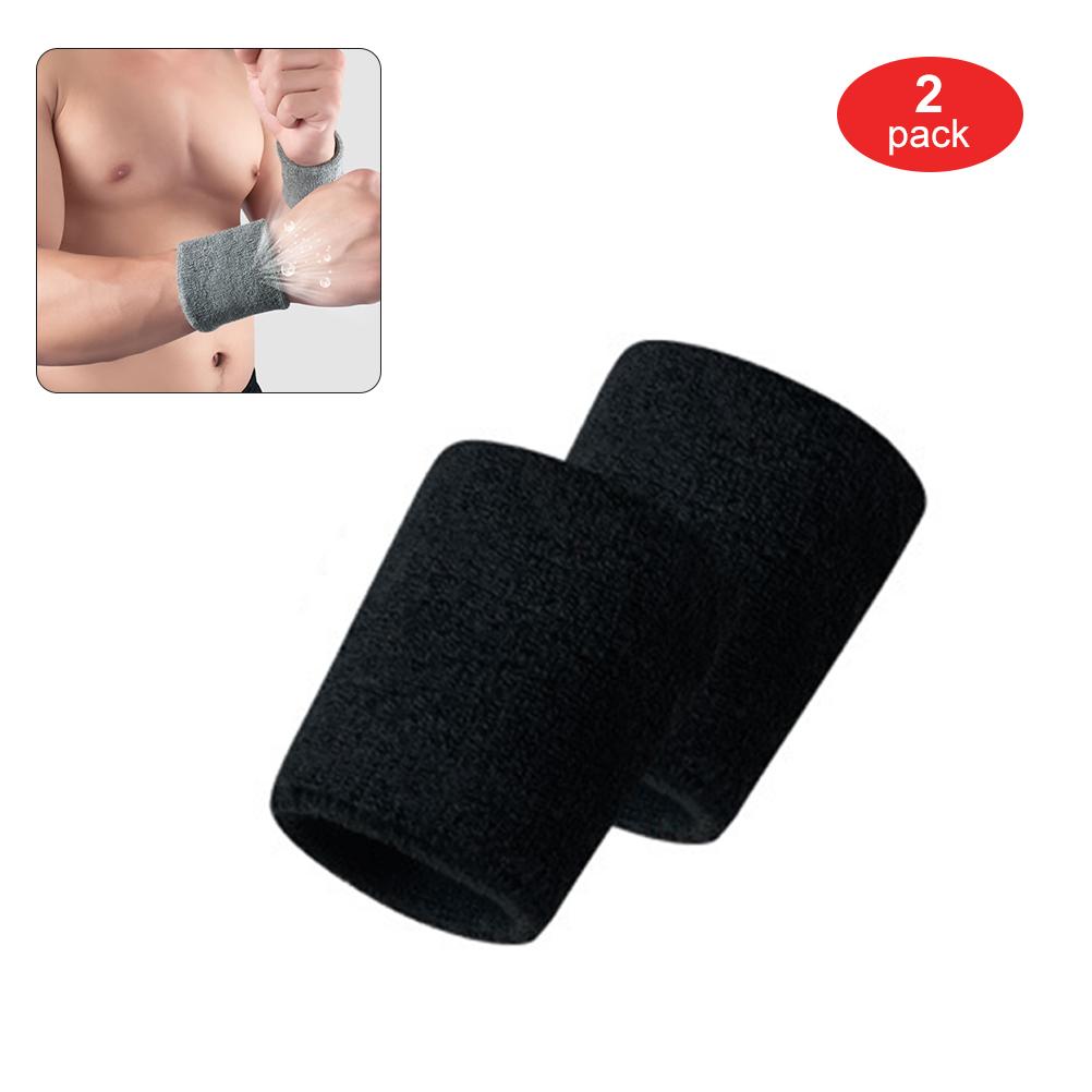 2Pcs Sports Wristbands Wrist Sweatbands for Baseball Tennis Basketball Football Running and Working
2Pcs Sports Wristbands Wrist Sweatbands for Baseball Tennis Basketball Football Running and Working