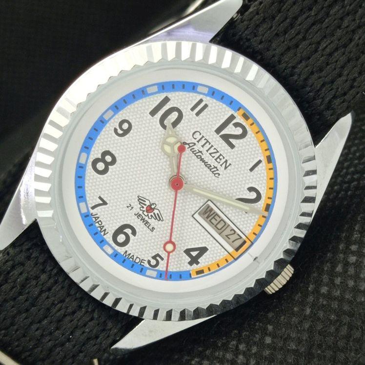REFURBISHED VINTAGE CITIZEN AUTO 8200 JAPAN MENS D/D WHITE WATCH 610a-a317517-2 SKU610a-a317517
REFURBISHED VINTAGE CITIZEN AUTO 8200 JAPAN MENS D/D WHITE WATCH 610a-a317517-2 SKU610a-a317517