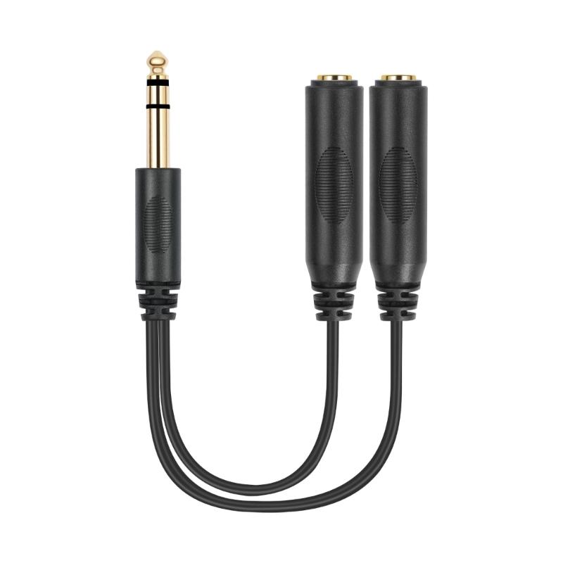 1/4 Splitter Cable,1/4inch TRS Stereo Splitter Y Cable Stereo Sound Splitter for Amplifiers Microphones Clear Signal 1
1/4 Splitter Cable,1/4inch TRS Stereo Splitter Y Cable Stereo Sound Splitter for Amplifiers Microphones Clear Signal 1