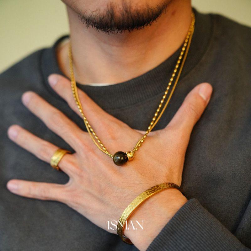 1sman Original Design Maillard Brown Natural Stone European and American Minimal Art Necklace Fancy Temperament Clavicle Chain Men Image Style 166
1sman Original Design Maillard Brown Natural Stone European and American Minimal Art Necklace Fancy Temperament Clavicle Chain Men Image Style 166
