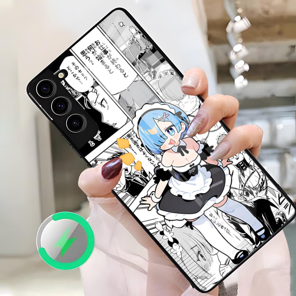 Чехол для телефона Аниме Re Zero Рем для Samsung S26 Ultra S25 Edge S23 S22 S21 S20 Ultra Plus S24 Fe A25 Магнитная стеклянная крышка Samsung S21 Plus
Чехол для телефона Аниме Re Zero Рем для Samsung S26 Ultra S25 Edge S23 S22 S21 S20 Ultra Plus S24 Fe A25 Магнитная стеклянная крышка Samsung S21 Plus