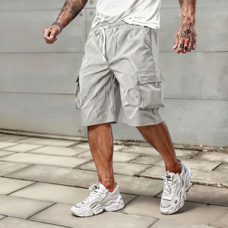 New Daily Casual Outdoor Solid Color Workwear Three-quarter Length Pants for Men S сірий
New Daily Casual Outdoor Solid Color Workwear Three-quarter Length Pants for Men S сірий