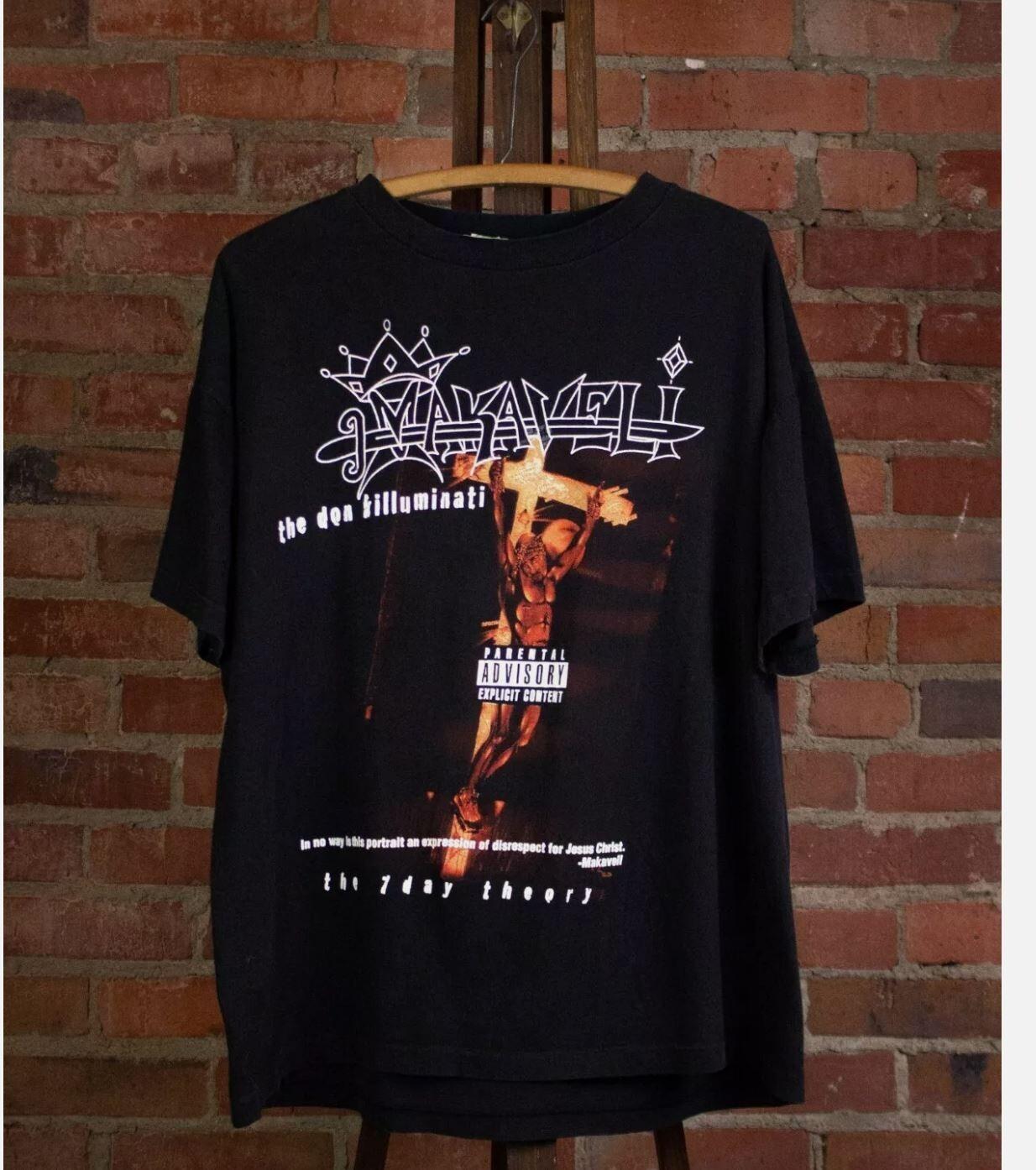 26 2pac 90s Makaveli RIP Rap Graphic Shirt Unisex Men Women Unisex T-Shirt XXXXL
26 2pac 90s Makaveli RIP Rap Graphic Shirt Unisex Men Women Unisex T-Shirt XXXXL