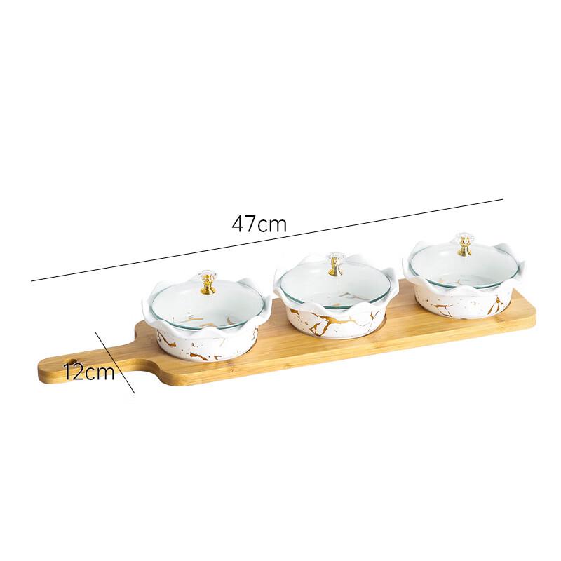 Qianxing Ceramic Fruit Plate & Dessert Tray Set
Qianxing Ceramic Fruit Plate & Dessert Tray Set