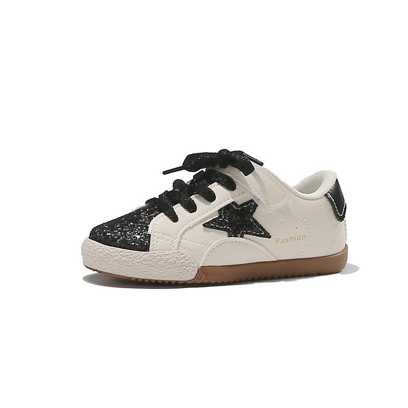 Baby Spring/autumn Fashion Sequined Catwalk Style Cute Students Sneakers Flat Vulcanized Shoes Comfortable Kids Toddler Shoes 24
Baby Spring/autumn Fashion Sequined Catwalk Style Cute Students Sneakers Flat Vulcanized Shoes Comfortable Kids Toddler Shoes 24