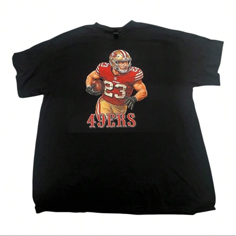 Black Unisex TShirt SF Football 49ers Style S2XL S
Black Unisex TShirt SF Football 49ers Style S2XL S