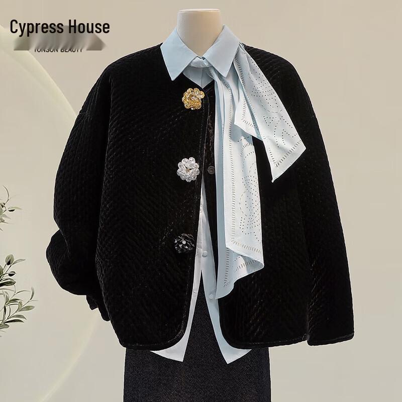 Si Baishe New Chinese Style 3D Floral Padded Coat L
Si Baishe New Chinese Style 3D Floral Padded Coat L