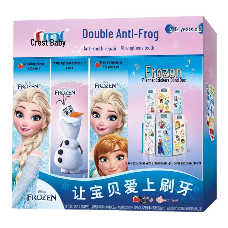 Crest Kids Anti-Cavity Fluoride Toothpaste 3-Pack Gift Set
Crest Kids Anti-Cavity Fluoride Toothpaste 3-Pack Gift Set