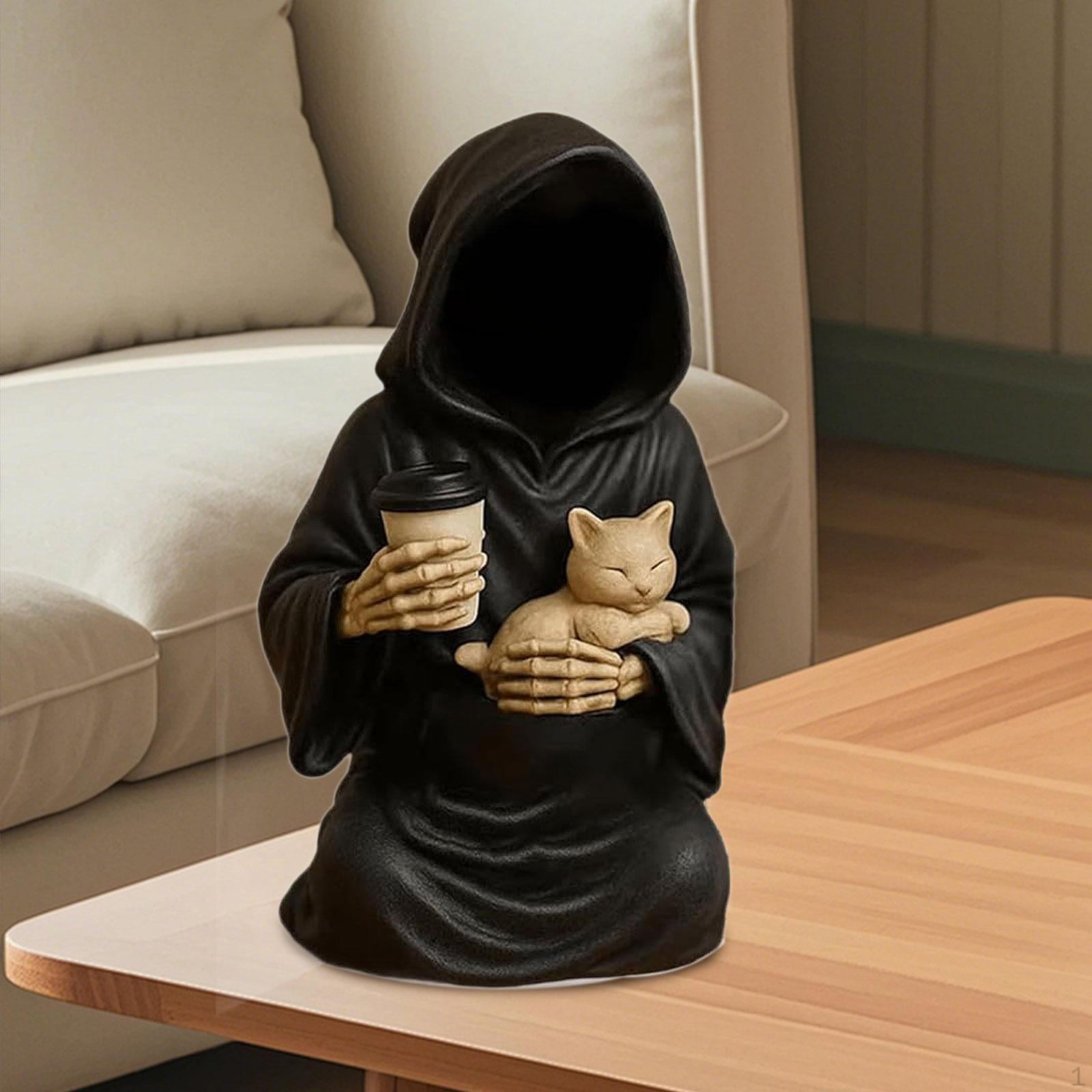 Фигурка Мрачного Жнеца Смерть Расписанная вручную Декоративные ремесла Скульптура для эмоциональной поддержки для Sitting
Фигурка Мрачного Жнеца Смерть Расписанная вручную Декоративные ремесла Скульптура для эмоциональной поддержки для Sitting