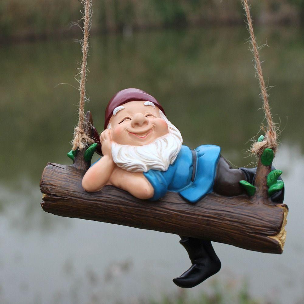 Hanging Garden Dwarf Decorations Resin Gnome Sculptures Micro Landscape Gnome Statues Patio
Hanging Garden Dwarf Decorations Resin Gnome Sculptures Micro Landscape Gnome Statues Patio