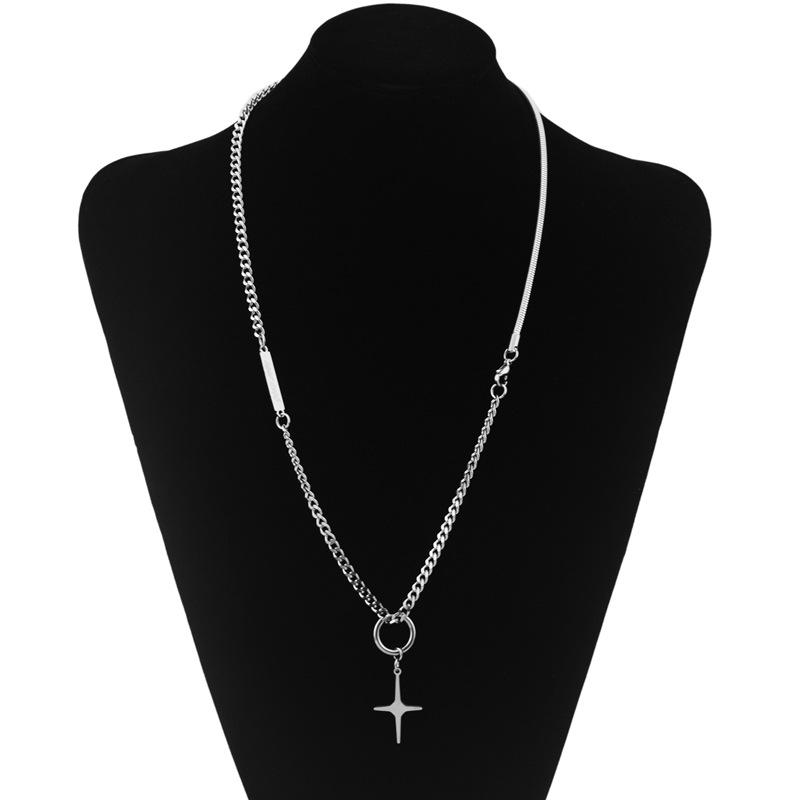 Advanced Design Sense Cross Necklace Men s Fashion Simple and Versatile Hip Hop Jump Necklace Персонализированные аксессуары для подвесок
Advanced Design Sense Cross Necklace Men s Fashion Simple and Versatile Hip Hop Jump Necklace Персонализированные аксессуары для подвесок