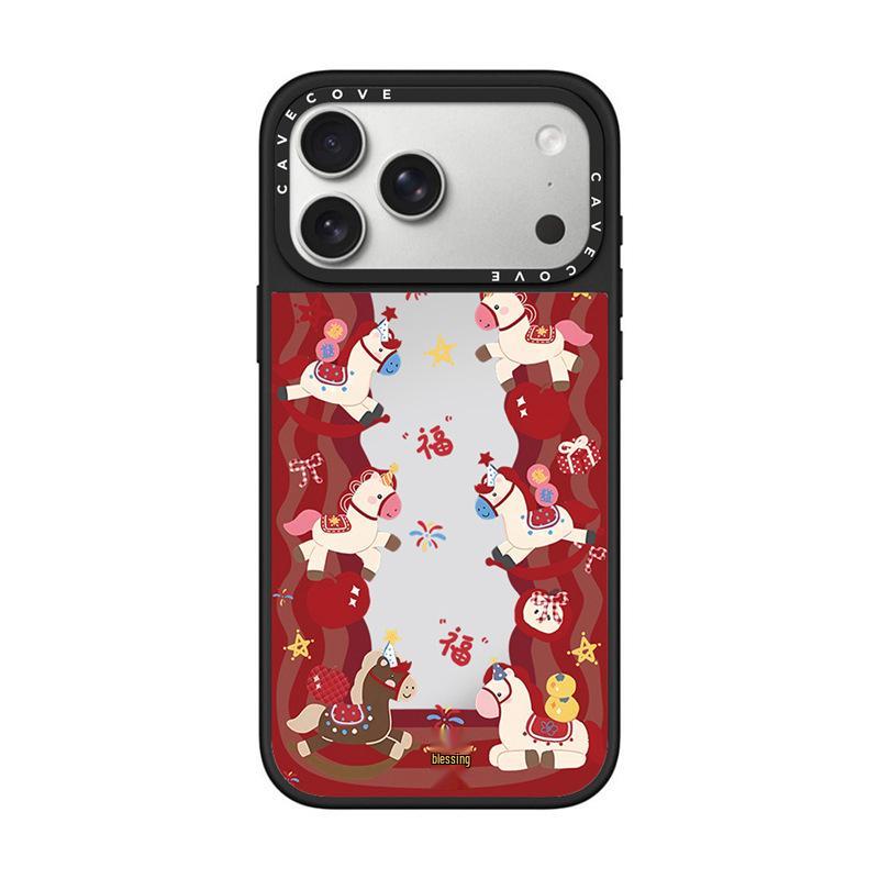 Year of the Horse Red Wave Pattern MagSafe Case for iPhone 17 Pro Max & 16 Pro iPhone 16 Plus
Year of the Horse Red Wave Pattern MagSafe Case for iPhone 17 Pro Max & 16 Pro iPhone 16 Plus