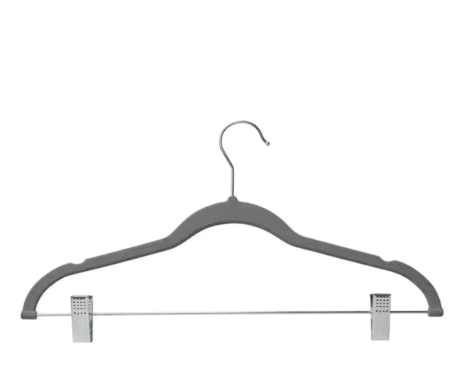 5 Pcs/lot Garment Suit Multifunction Clothes Hangers with Clips Non-Slip Closet Laundry Wardrobe Organizer Drying Rack Velvet 42CM сірий колір
5 Pcs/lot Garment Suit Multifunction Clothes Hangers with Clips Non-Slip Closet Laundry Wardrobe Organizer Drying Rack Velvet 42CM сірий колір
