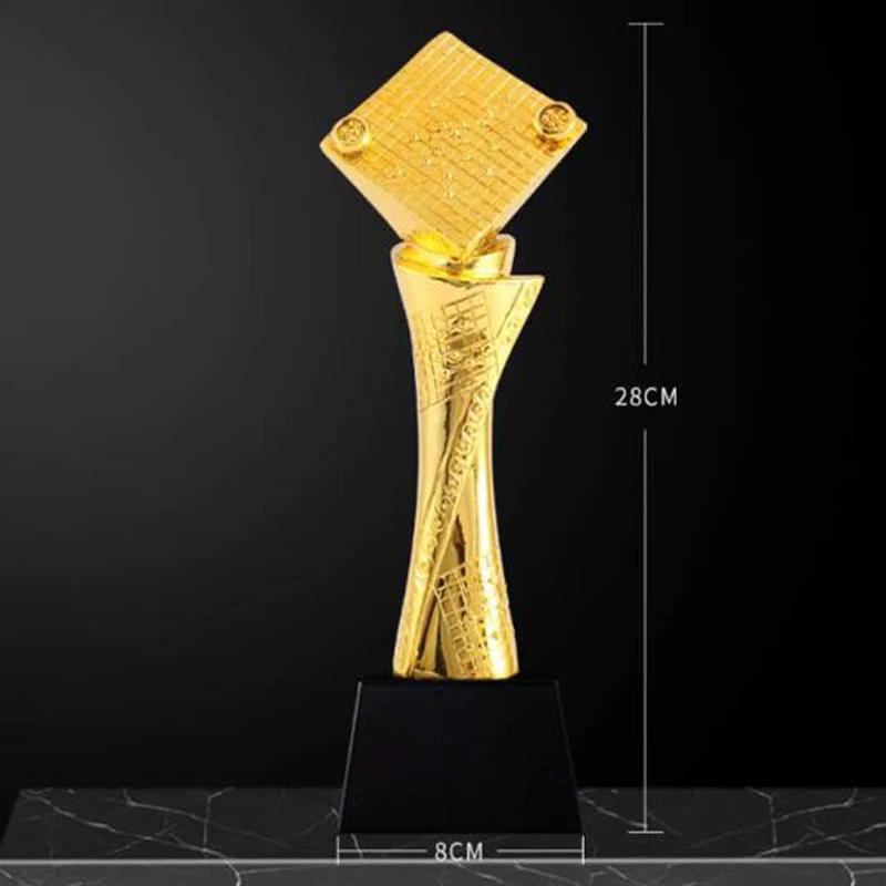 Индивидуальный Resin Trophy Gold Plated, Креативная награда для предприятия, Конкурс чести, Настольный декор, Нижняя часть из хрусталя с выгравированной медалью
Индивидуальный Resin Trophy Gold Plated, Креативная награда для предприятия, Конкурс чести, Настольный декор, Нижняя часть из хрусталя с выгравированной медалью