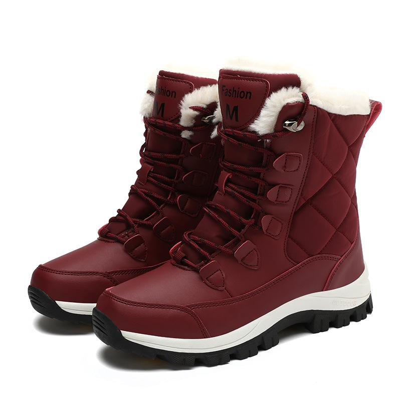 Women s Plus Size Velvet-Lined Mid-Calf Winter Snow Boots Size 37
Women s Plus Size Velvet-Lined Mid-Calf Winter Snow Boots Size 37