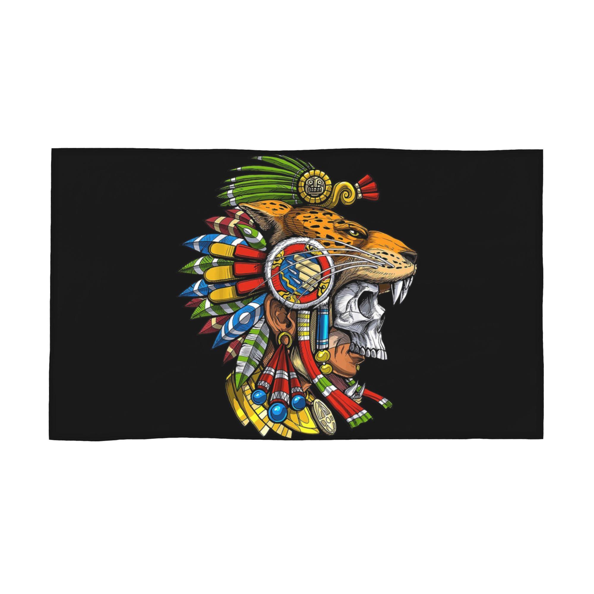 Aztec Skull Jaguar Warrior Mask Mayan Mythology Aztec Mask Soft Face Towel Quick Dry Pool Bath Cotton Towels Absorbent W30*H60(CM)
Aztec Skull Jaguar Warrior Mask Mayan Mythology Aztec Mask Soft Face Towel Quick Dry Pool Bath Cotton Towels Absorbent W30*H60(CM)